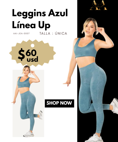 Leggins Azul Línea Up