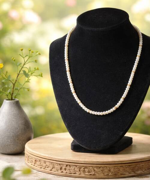 Set Collar Perlas Pequeñas