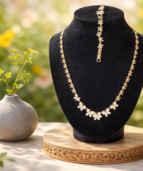 Set Collar y Pulsera Mariposas