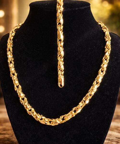 Set Collar y Pulsera Nudos