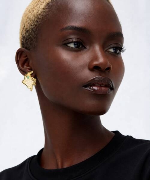 Aretes Mapa Colombia