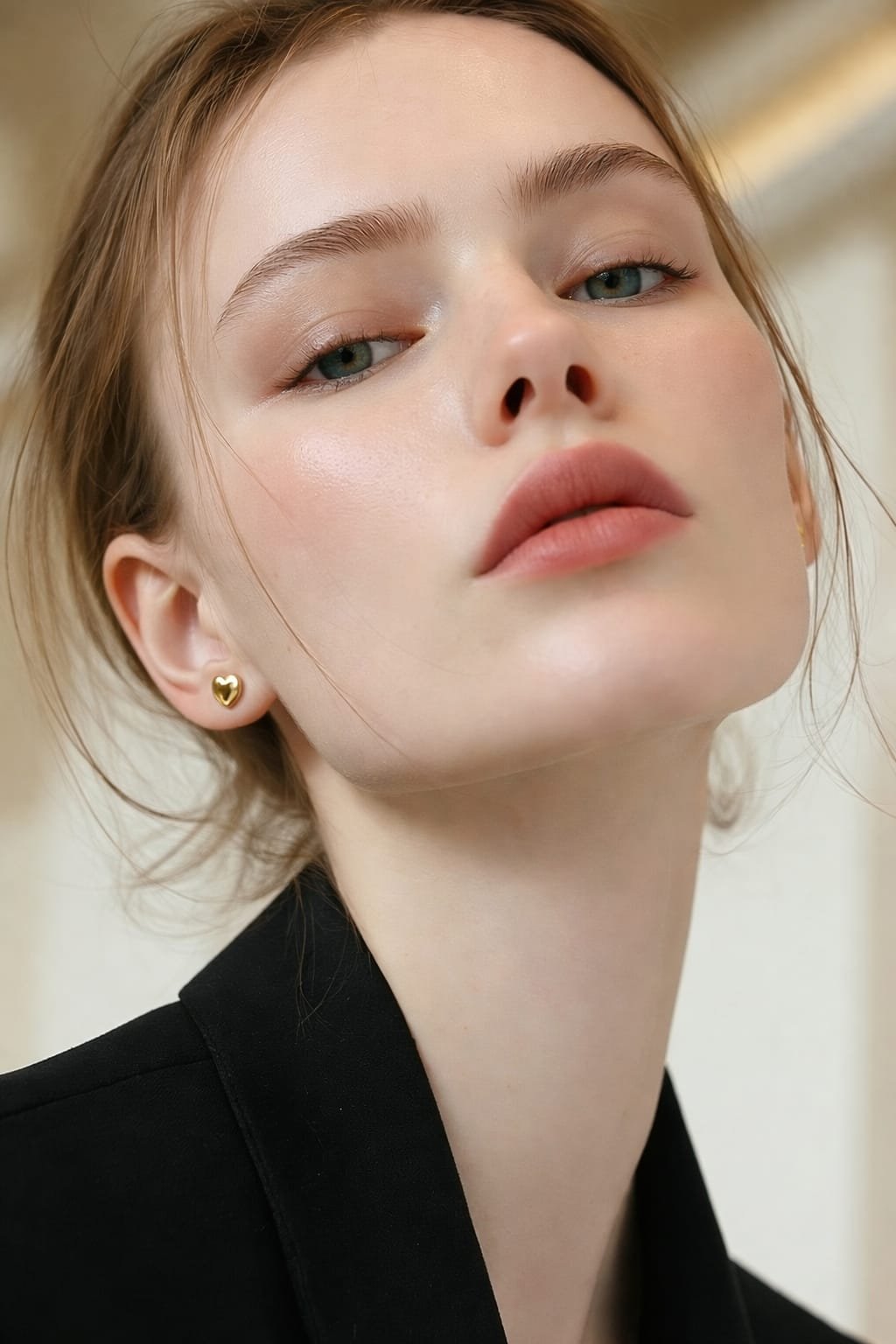 Topo Corazón Dorado